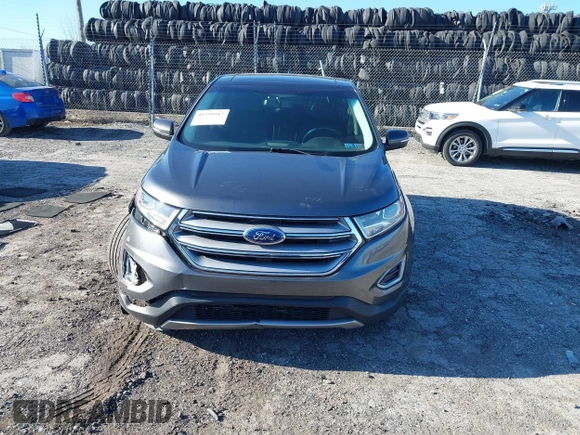 2018 Ford Edge Titanium with VIN 2FMPK4K99JBB19494, listed as a IAAI auction lot 41759517 with 87,039 mi miles. Bid and sale history available at carsss.com. Image 12.