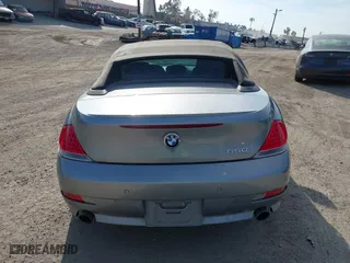 2007 BMW 6 Series 650i with VIN WBAEK13547CN82672, listed as a IAAI auction lot 40927402 with 183,197 mi miles. Bid and sale history available at carsss.com. Image 16.