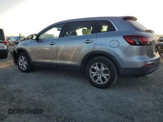 2013 Mazda CX-9 Sport with VIN JM3TB2BV2D0421386, listed as a Copart auction lot 43828635 with 162,079 mi miles and Salvage title. Bid and sale history available at DreamBid. Image 2.