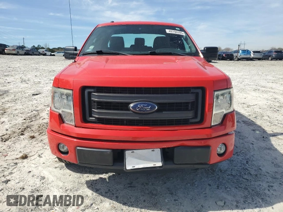 2013 Ford F-150 XL with VIN 1FTFX1CF4DKF89981, listed as a Copart auction lot 49700395 with 127,034 mi miles and Salvage Title. Bid and sale history available at carsss.com. Image 5.