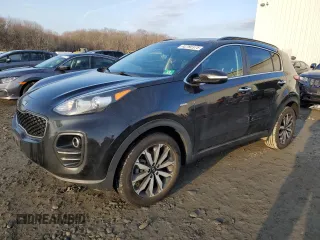 2019 Kia Sportage EX with VIN KNDPNCAC1K7495118, listed as a Copart auction lot 42792375 with 82,679 mi miles and Salvage Title. Bid and sale history available at carsss.com. Image 1.