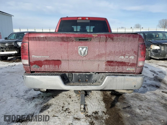 2014 Ram 1500 SLT z VIN 1C6RR7GG2ES280564, wystawiony jako Copart lot #42554905 z przebiegiem 112 073 mil mil oraz Czysty tytuł • Clean title. Historia ofert i sprzedaży dostępna na DreamBid. Obrazek 6.