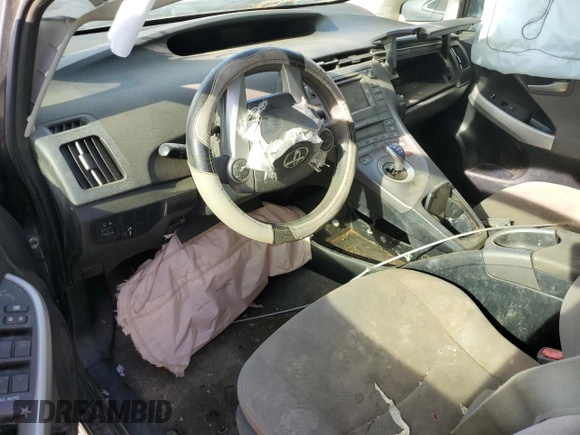 2015 Toyota Prius Four with VIN JTDKN3DU0F1926622, listed as a Copart auction lot 75161244 with Not Provided miles and Salvage Title. Bid and sale history available at carsss.com. Image 8.