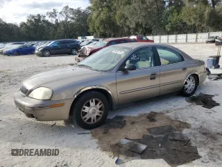 2004 Mercury Sable GS with VIN 1MEFM50U24A617431, listed as a Copart auction lot 88352715 with 141,457 mi miles and Salvage Title. Bid and sale history available at carsss.com. Image 1.