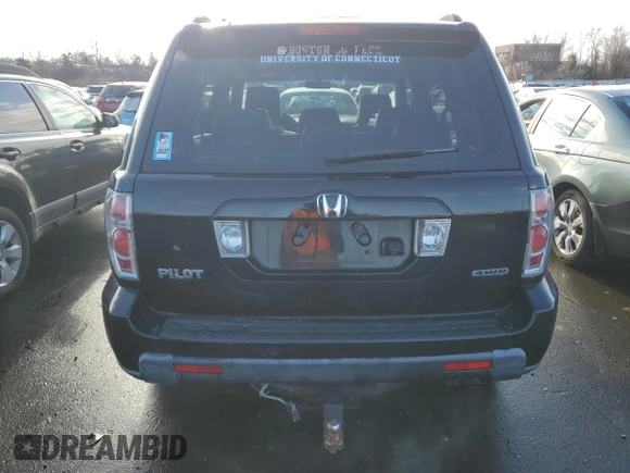 2008 Honda Pilot EX-L z VIN 5FNYF18788B039084, wystawiony jako Copart lot #83198494 z przebiegiem 201 213 mil mil oraz Czysty tytuł • Clean title. Historia ofert i sprzedaży dostępna na DreamBid. Obrazek 6.