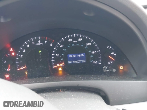 2010 Toyota Camry with VIN 4T4BF3EK0AR072122, listed as a IAAI auction lot 41873053 with 139,600 mi miles and . Bid and sale history available at DreamBid. Image 7.