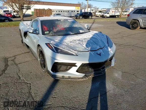 2022 Chevrolet Corvette 1LT with VIN 1G1YA2D44N5124168, listed as a Copart auction lot 82992154 with 12,179 mi miles and Salvage Title. Bid and sale history available at carsss.com. Image 10.