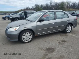 2004 Honda Civic LX with VIN 2HGES16554H593348, listed as a Copart auction lot 56016895 with 115,976 mi miles and Clean Title. Bid and sale history available at DreamBid. Image 1.