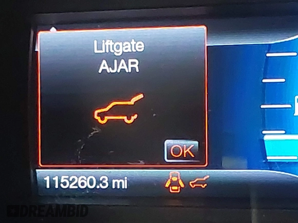 2017 Ford Flex SEL with VIN 2FMGK5C84HBA12813, listed as a IAAI auction lot 41687381 with 115,260 mi miles. Bid and sale history available at carsss.com. Image 16.