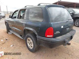 2001 Dodge Durango with VIN 1B4HS28ZX1F599156, listed as a IAAI auction lot 42591755 with 221,802 mi miles and . Bid and sale history available at DreamBid. Image 3.