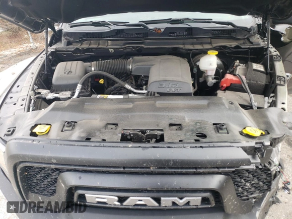 2023 Ram 1500 Classic SLT with VIN 1C6RR7GG0PS556467, listed as a Copart auction lot 83797344 with 7,653 mi miles and Salvage Title. Bid and sale history available at carsss.com. Image 11.