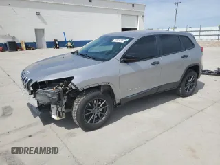2015 Jeep Cherokee Sport z VIN 1C4PJMABXFW502782, wystawiony jako Copart lot #53319795 z przebiegiem 126 599 mil mil oraz Szkoda całkowita • Salvage title. Historia ofert i sprzedaży dostępna na DreamBid. Obrazek 1.