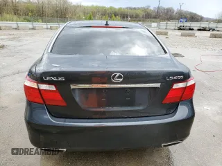 2007 Lexus LS 460 with VIN JTHBL46F075041503, listed as a Copart auction lot 50299465 with 192,076 mi miles and Salvage Title. Bid and sale history available at DreamBid. Image 6.