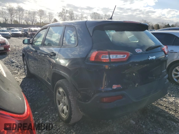 2015 Jeep Cherokee Sport z VIN 1C4PJLAB7FW531697, wystawiony jako Copart lot #49460415 z przebiegiem 145 023 mil mil oraz Czysty tytuł • Clean title. Historia ofert i sprzedaży dostępna na DreamBid. Obrazek 2.