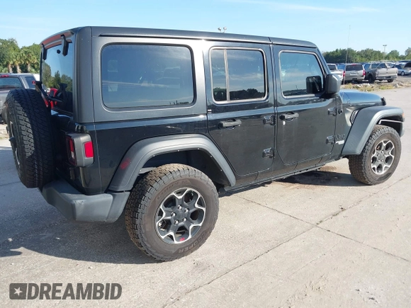 2021 Jeep Wrangler Unlimited Sport S с VIN 1C4HJXDN9MW770876, выставлен на аукционе IAAI как лот 40630311 с пробегом 62 235 миль миль и . История ставок и продаж доступна на DreamBid. Изображение 4.