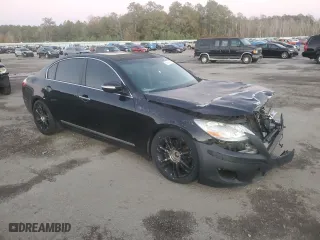 2010 Hyundai Genesis with VIN KMHGC4DF3AU097356, listed as a Copart auction lot 84200944 with 0 mi miles and Salvage Title. Bid and sale history available at carsss.com. Image 4.
