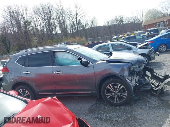 2017 Nissan Rogue SL with VIN 5N1AT2MV6HC871486, listed as a IAAI auction lot 41859693 with 92,344 mi miles. Bid and sale history available at carsss.com. Image 13.