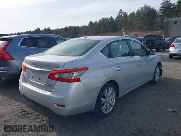 2014 Nissan Sentra S with VIN 3N1AB7AP3EY333876, listed as a IAAI auction lot 41268361 with 172,758 mi miles and . Bid and sale history available at DreamBid. Image 4.