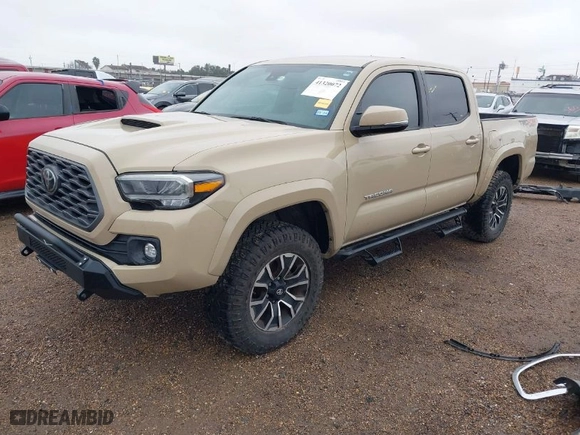 2020 Toyota Tacoma 4WD SR5 with VIN 5TFCZ5AN7LX239020, listed as a IAAI auction lot 41320072 with 69,583 mi miles. Bid and sale history available at carsss.com. Image 2.