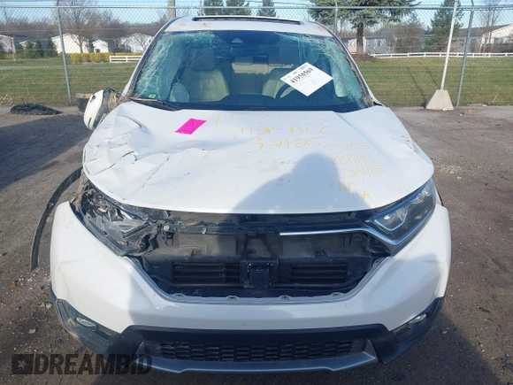 2019 Honda CR-V EX-L with VIN 2HKRW2H82KH660817, listed as a IAAI auction lot 41958569 with 57,370 mi miles. Bid and sale history available at carsss.com. Image 12.