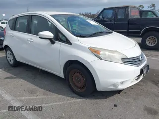 2015 Nissan Note SV with VIN 3N1CE2CP9FL432281, listed as a IAAI auction lot 42077101 with 125,508 mi miles and . Bid and sale history available at DreamBid. Image 1.