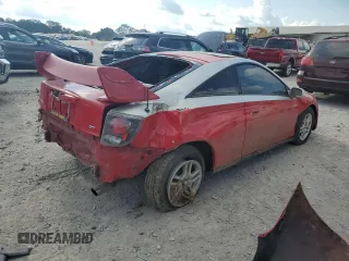 2000 Toyota Celica GT with VIN JTDDR32T1Y0021547, listed as a Copart auction lot 74622334 with 374,197 mi miles and Salvage Title. Bid and sale history available at carsss.com. Image 3.