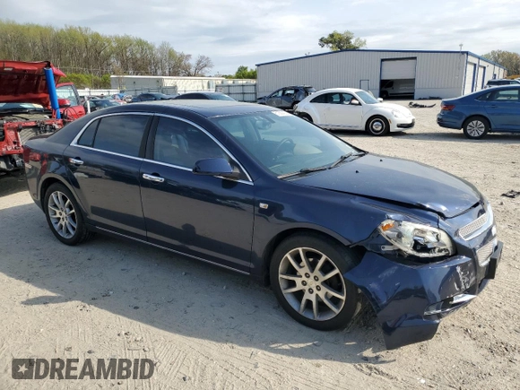 2008 Chevrolet Malibu LTZ with VIN 1G1ZK577284194383, listed as a Copart auction lot 51689435 with 120,351 mi miles and Clean Title. Bid and sale history available at DreamBid. Image 4.