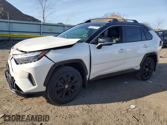 2022 Toyota RAV4 Hybrid XSE with VIN JTME6RFV4ND535814, listed as a Copart auction lot 50662715 with 63,531 mi miles and Non repairable. Bid and sale history available at DreamBid. Image 1.