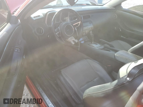 2010 Chevrolet Camaro 2SS with VIN 2G1FK1EJ4A9118595, listed as a Copart auction lot 56057795 with 144,028 mi miles and Salvage title. Bid and sale history available at DreamBid. Image 8.
