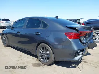 2021 Kia Forte GT-Line with VIN 3KPF34AD9ME329982, listed as a IAAI auction lot 41974225 with 65,197 mi miles. Bid and sale history available at carsss.com. Image 3.