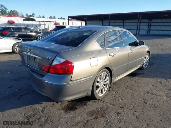 2008 Infiniti M35 with VIN JNKAY01E88M604695, listed as a IAAI auction lot 41278406 with 164,373 mi miles. Bid and sale history available at carsss.com. Image 4.