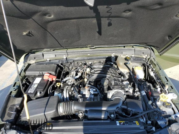 2022 Jeep Wrangler Unlimited Sport S with VIN 1C4HJXDG2NW196267, listed as a Copart auction lot 52739885 with 18,547 mi miles and Salvage Title. Bid and sale history available at carsss.com. Image 12.