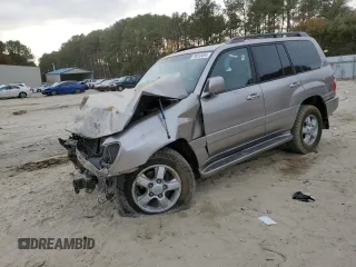 2005 Toyota Land Cruiser with VIN JTEHT05J352071860, listed as a Copart auction lot 78810494 with 219,605 mi miles and Salvage Title. Bid and sale history available at carsss.com. Image 1.
