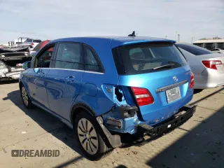 2014 Mercedes-Benz B Electric Drive with VIN WDDVP9AB0EJ003123, listed as a Copart auction lot 87091244 with 78,467 mi miles and Salvage Title. Bid and sale history available at DreamBid. Image 2.