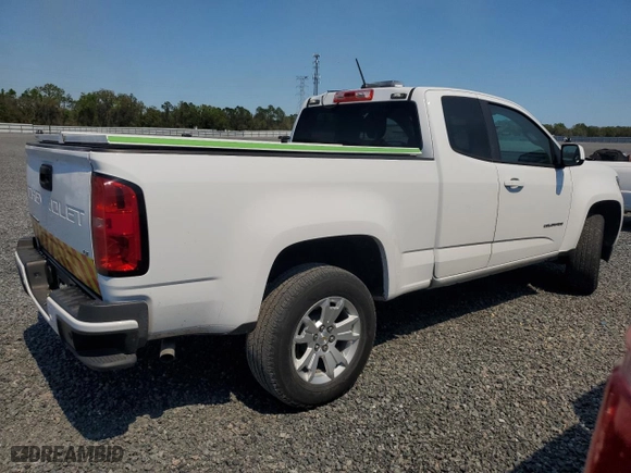 2022 Chevrolet Colorado 2WD LT with VIN 1GCHSCEA2N1117046, listed as a Copart auction lot 46462715 with 46,351 mi miles and Clean Title. Bid and sale history available at carsss.com. Image 3.