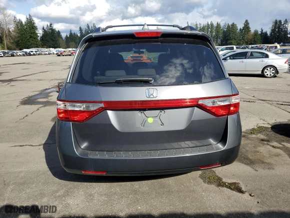 2013 Honda Odyssey LX with VIN 5FNRL5H20DB041818, listed as a Copart auction lot 50827075 with 132,475 mi miles and Salvage Title. Bid and sale history available at carsss.com. Image 6.