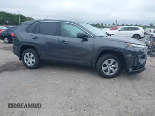 2025 Toyota RAV4 LE with VIN 2T3H1RFV9SW368568, listed as a IAAI auction lot 41330480 with 1,061 mi miles. Bid and sale history available at carsss.com. Image 1.