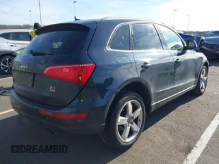 2012 Audi Q5 2.0T Premium Plus with VIN WA1LFAFP3CA018975, listed as a IAAI auction lot 41645580 with 1 mi miles. Bid and sale history available at carsss.com. Image 4.