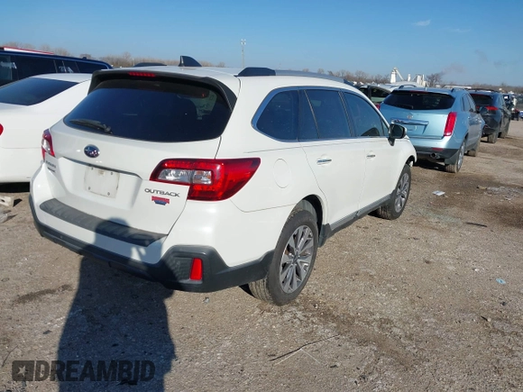 2019 Subaru Outback Touring with VIN 4S4BSATC1K3395009, listed as a IAAI auction lot 41435100 with 24,580 mi miles and . Bid and sale history available at DreamBid. Image 4.
