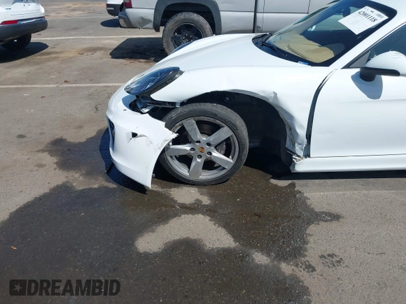 2015 Porsche Cayman with VIN WP0AA2A86FK163282, listed as a IAAI auction lot 42001118 with 101,495 mi miles and . Bid and sale history available at DreamBid. Image 21.