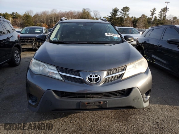 2015 Toyota RAV4 LE with VIN JTMBFREV2FD142951, listed as a Copart auction lot 46443175 with 127,249 mi miles and Salvage Title. Bid and sale history available at carsss.com. Image 5.