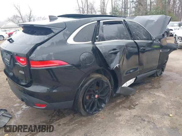 2020 Jaguar F-Pace 25t Premium with VIN SADCJ2FX4LA643433, listed as a IAAI auction lot 41791110 with Not Provided miles and . Bid and sale history available at DreamBid. Image 4.