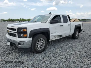 2015 Chevrolet Silverado 1500 LT with VIN 1GCVKREC4FZ254998, listed as a Copart auction lot 55126235 with 213,911 mi miles and Salvage Title. Bid and sale history available at DreamBid. Image 1.