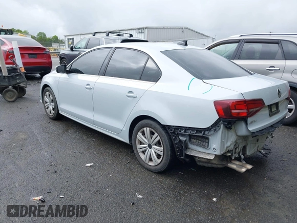 2017 Volkswagen Jetta S with VIN 3VW2B7AJ1HM376831, listed as a IAAI auction lot 41995713 with 116,167 mi miles and . Bid and sale history available at DreamBid. Image 3.