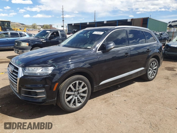 2017 Audi Q7 Premium Plus z VIN WA1LAAF71HD009745, wystawiony jako Copart lot #53754885 z przebiegiem 129 993 mil mil oraz Szkoda całkowita • Salvage title. Historia ofert i sprzedaży dostępna na DreamBid. Obrazek 1.