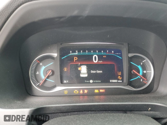 2021 Honda Passport EX-L with VIN 5FNYF7H53MB010524, listed as a Copart auction lot 50022685 with 18,882 mi miles and Salvage title. Bid and sale history available at DreamBid. Image 9.