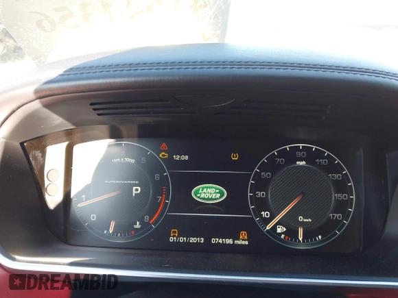 2016 Land Rover Range Rover Sport Autobiography z VIN SALWV2EF1GA109794, wystawiony jako IAAI lot #41644356 z przebiegiem 74 196 mil mil oraz . Historia ofert i sprzedaży dostępna na DreamBid. Obrazek 7.
