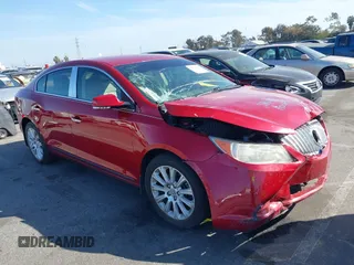 2013 Buick LaCrosse Leather with VIN 1G4GC5E31DF266213, listed as a IAAI auction lot 41723411 with 99,915 mi miles. Bid and sale history available at carsss.com. Image 1.