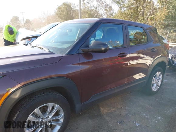 2022 Chevrolet TrailBlazer LS with VIN KL79MNSL2NB014152, listed as a IAAI auction lot 41737751 with 40,816 mi miles. Bid and sale history available at carsss.com. Image 14.