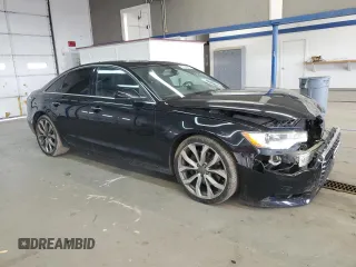 2015 Audi A6 2.0T Premium Plus with VIN WAUGFAFC4FN018210, listed as a Copart auction lot 52143295 with 154,013 mi miles and Salvage Title. Bid and sale history available at carsss.com. Image 4.